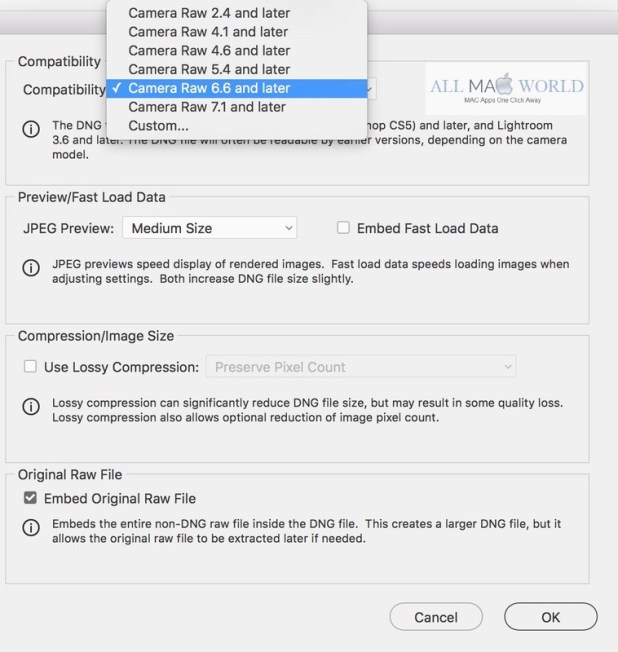 Adobe Dng Converter Download Mac